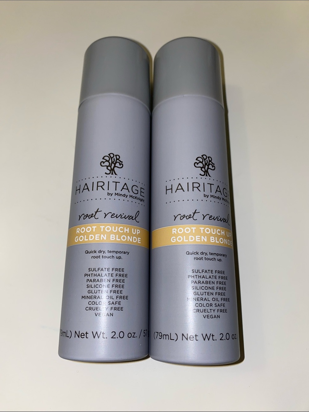 Hairitage Root Revival Root Touchup Golden Blonde Set